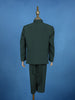 Green Pollyester Bird Printed Sherwani And Pant Set - Diadem