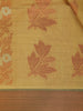 Green Semi Tussar Silk Floral Designed Saree - Diadem