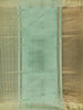 Green Stripes Designed Organza Designer Saree