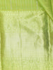 Green Stripes Woven Pure Kanchipuram Silk Saree - Diadem