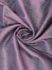 Grey And Purple Floral Woven Semi Tussar Saree