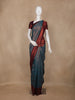 Grey Butta Design Semi Silk Saree