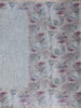 Grey Floral Design Tussar Silk Saree - Diadem
