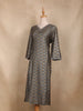 Gray Ikat Design Rayon Kurti