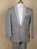 Grey Kids Party Wear Polyester Suit Set