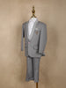 Grey Kids Party Wear Polyester Suit Set