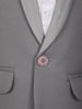Grey Kids Party Wear Polyester Suit Set