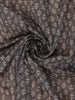 Grey Leaf Printed Chandheri Cotton Saree