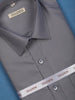 Grey Plain Design Full Sleeve Cotton Shirt