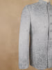 Grey Sequins Embroidered Viscose Men’s Suit