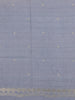 Grey Shell Motif Design Semi Tussar Silk Saree