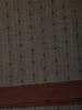 Grey Striped Butta Woven Cotton Saree with Solid Border