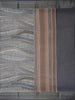 Grey Abstract Designed Chanderi Cotton Saree - Diadem