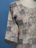 Grey Abstract Designed Cotton Salwar Suit - Diadem