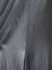 Grey Embroidery Shimmer Ready To Wear Saree with Designer Blouse - Diadem