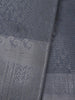 Grey Floral Designed Fancy Art Silk Saree - Diadem