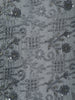 Grey Floral Designed Jodhpuri Men's Suit - Diadem