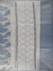 Grey Floral Designed Semi Tissue Saree
