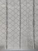Grey Floral Designed Semi Tissue Saree