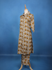 Grey Floral Printed Cotton Salwar Suit - Diadem