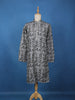 Grey Geometric Printed Cotton Kurta - Diadem