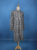 Grey Geometric Printed Cotton Kurta - Diadem