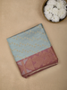 Grey Semi Tussar Silk Abstract Designed Saree - Diadem
