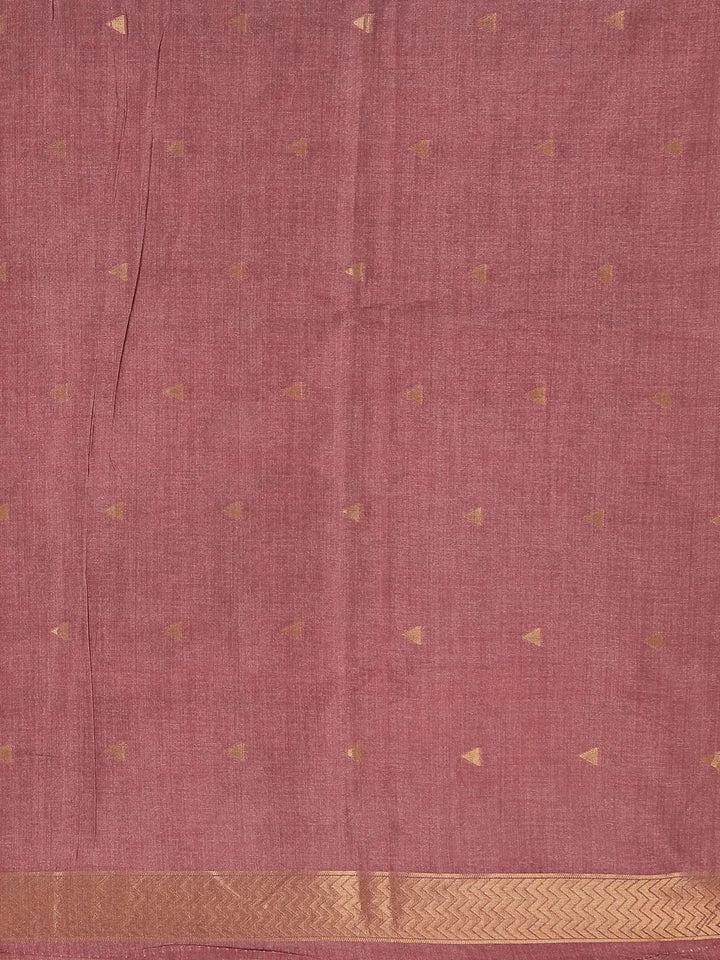 Grey Semi Tussar Silk Abstract Designed Saree - Diadem
