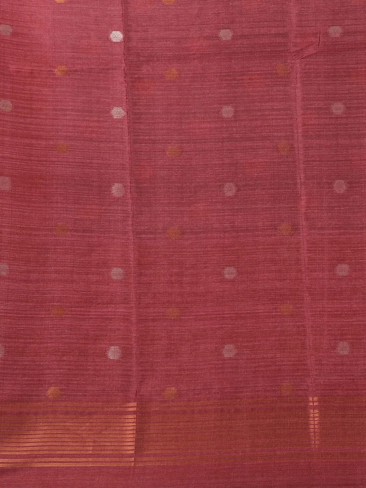 Grey Semi Tussar Silk Floral Designed Saree - Diadem