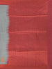 Grey Semi Tussar Silk Floral Designed Saree - Diadem
