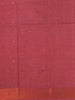 Grey Semi Tussar Silk Floral Designed Saree - Diadem