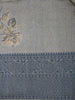 Grey Semi Tussar Silk Floral Designed Saree - Diadem