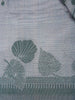 Grey Semi Tussar Silk Floral Designed Saree - Diadem