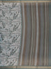 Greyish Blue Abstract Designed Semi Tussar Saree