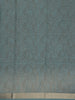 Greyish Blue Abstract Designed Semi Tussar Saree