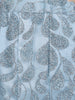 Ice Blue Sequins Embroidery Net Lehenga