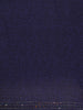 Indigo Floral Designed Chanderi Cotton Saree - Diadem