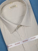 Ivory Checked Design Full Sleeve Cotton Shirt