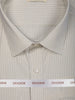 Ivory Checked Design Full Sleeve Cotton Shirt