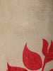 Ivory  Floral Design Tussar Silk Salwar Suit