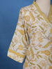 Ivory Floral Printed Cotton Salwar Suit - Diadem