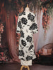 Ivory Floral Printed Cotton Salwar Suit