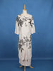Ivory Floral Printed Design Cotton Salwar Suit