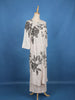 Ivory Floral Printed Design Cotton Salwar Suit