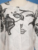 Ivory Floral Printed Design Cotton Salwar Suit