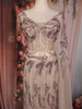 Ivory Floral Sequins and Beads Embroidered Design Mermaid Net Lehenga