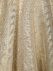 Ivory Gold Heavy Zari and Sequins Embroidered Design Banarasi Silk Designer Lehenga with Dupatta