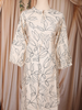 Ivory Leaf Printed Cotton Salwar Suit