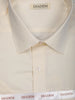 Ivory Plain Design Half Sleeve Cotton Shirt