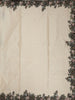 Ivory Stone Butta Printed Design Tussar Saree with Floral Thread Embroidered Design Border